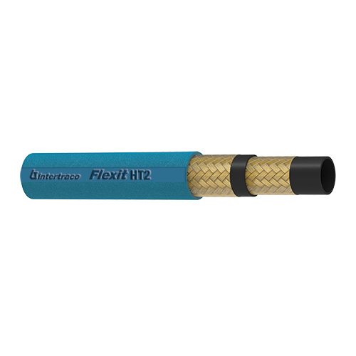 Two wire braid high temperature hose